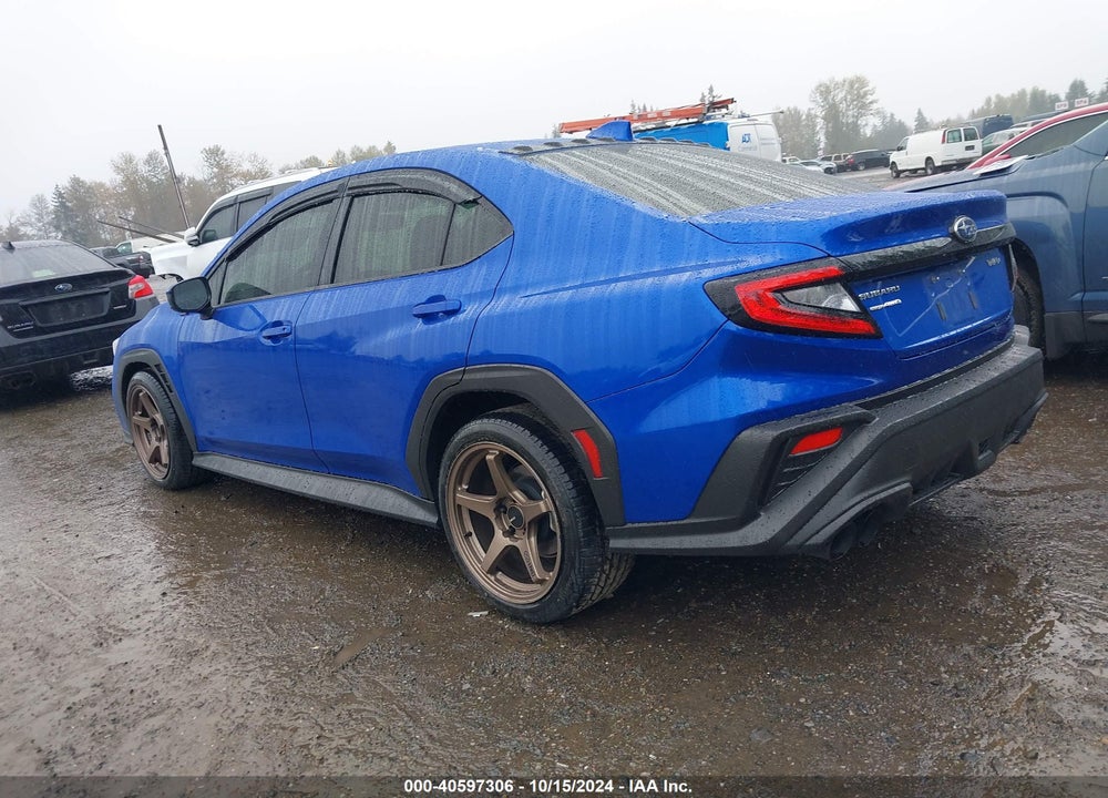 2023 SUBARU WRX VIN: JF1VBAA62P9816180