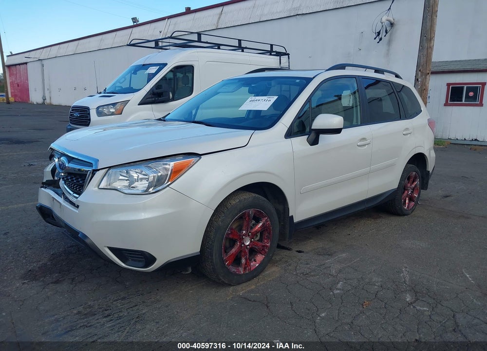 2015 SUBARU FORESTER 2.5I PREMIUM VIN: JF2SJAGC8FH494681