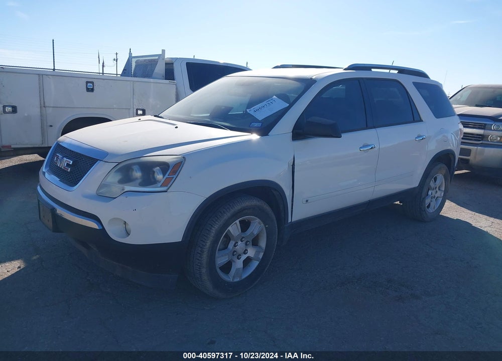 2009 GMC ACADIA SLE-1 VIN: 1GKER13D79J195610