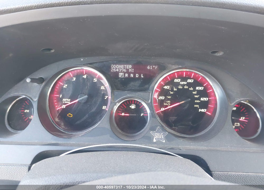 2009 GMC ACADIA SLE-1 VIN: 1GKER13D79J195610