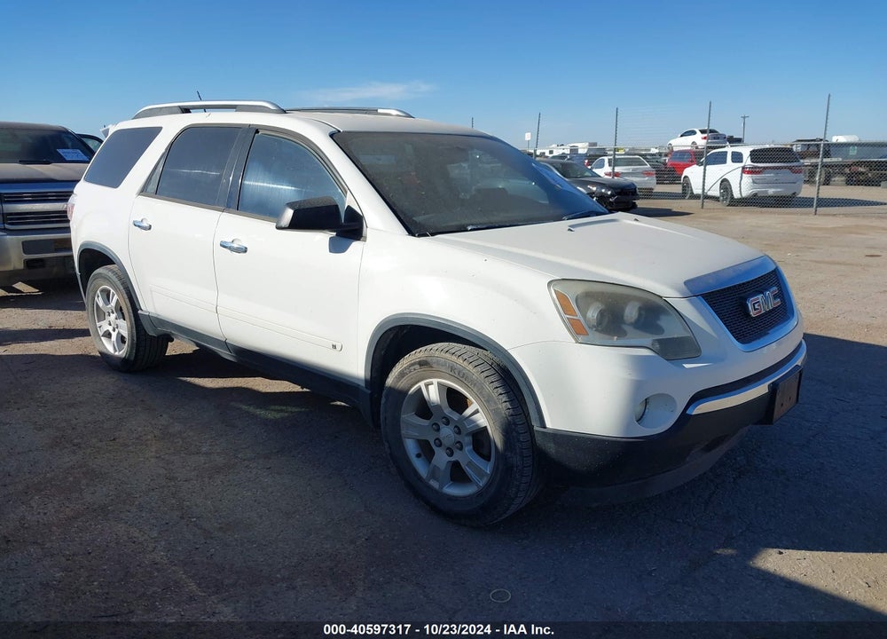 2009 GMC ACADIA SLE-1 VIN: 1GKER13D79J195610