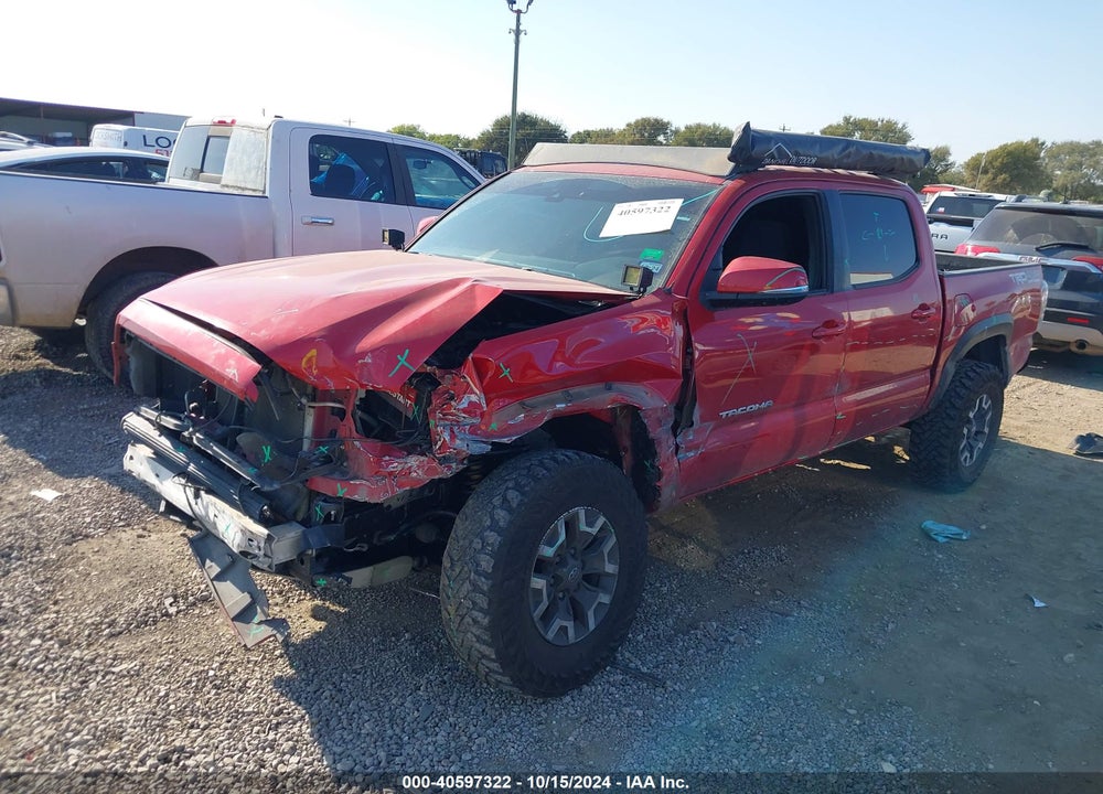 2022 TOYOTA TACOMA TRD OFF ROAD VIN: 3TMCZ5AN6NM456003