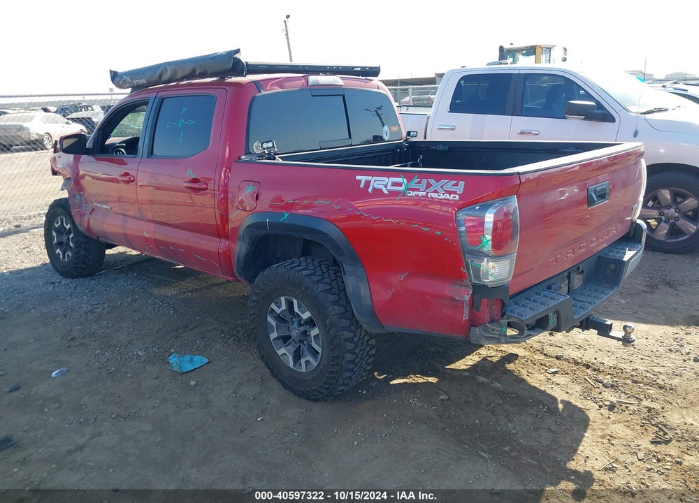 2022 TOYOTA TACOMA TRD OFF ROAD VIN: 3TMCZ5AN6NM456003