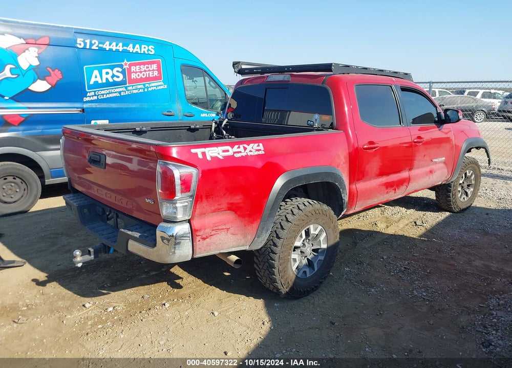 2022 TOYOTA TACOMA TRD OFF ROAD VIN: 3TMCZ5AN6NM456003