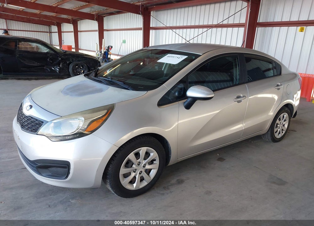 2013 KIA RIO VIN: KNADM4A34D6211563