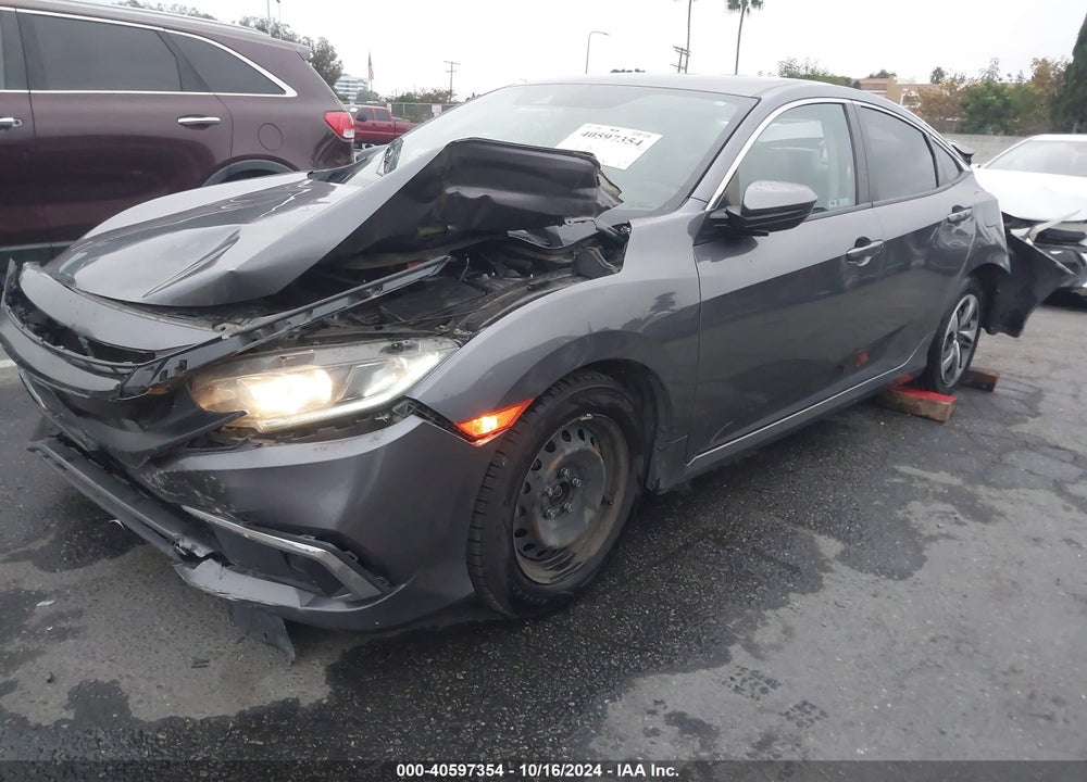 2020 HONDA CIVIC LX VIN: 2HGFC2F66LH530399