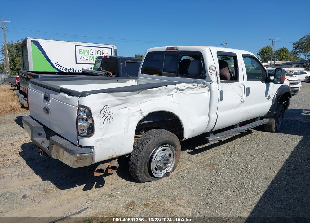 2011 FORD F-350 XLT VIN: 1FT8W3BT7BEB58495