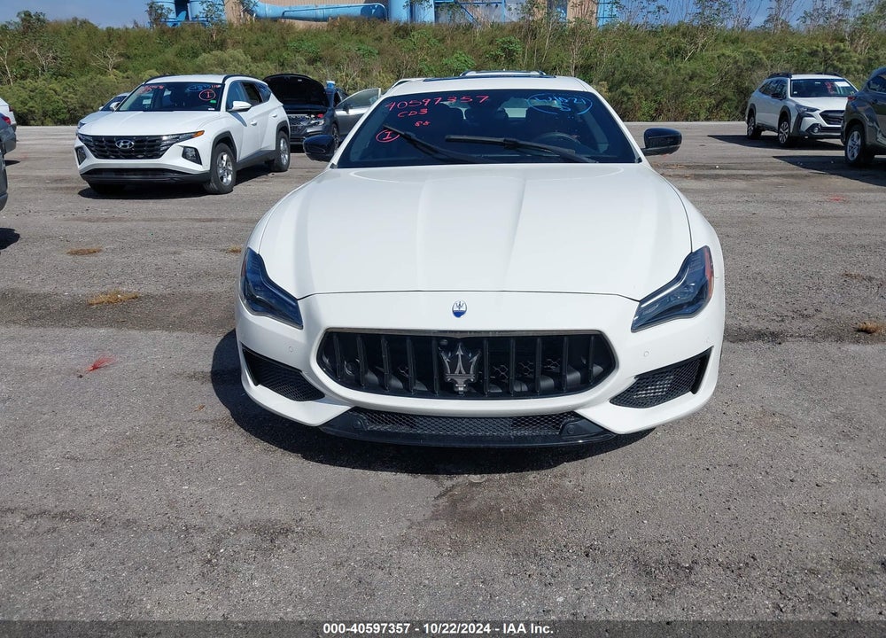 2022 MASERATI QUATTROPORTE MODENA VIN: ZAM56YPM7N1380821