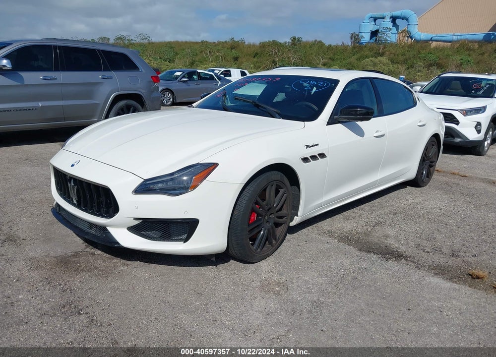 2022 MASERATI QUATTROPORTE MODENA VIN: ZAM56YPM7N1380821