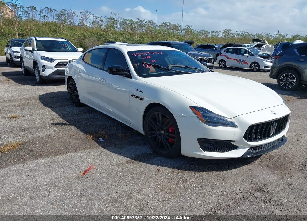 2022 MASERATI QUATTROPORTE MODENA VIN: ZAM56YPM7N1380821