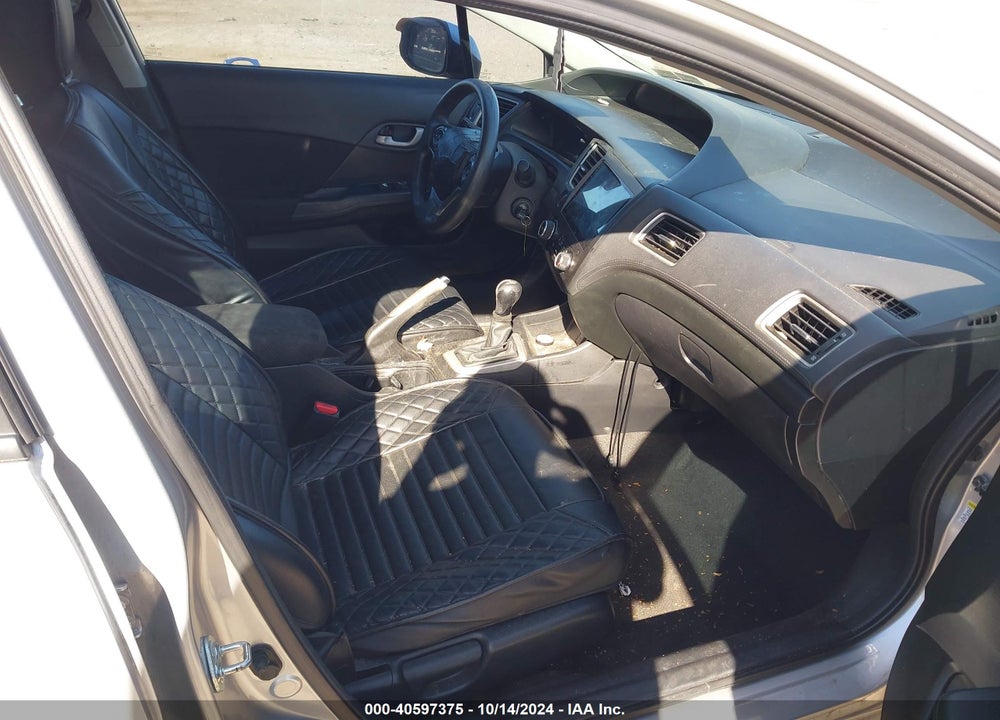 2013 HONDA CIVIC LX VIN: 19XFB2E58DE008560