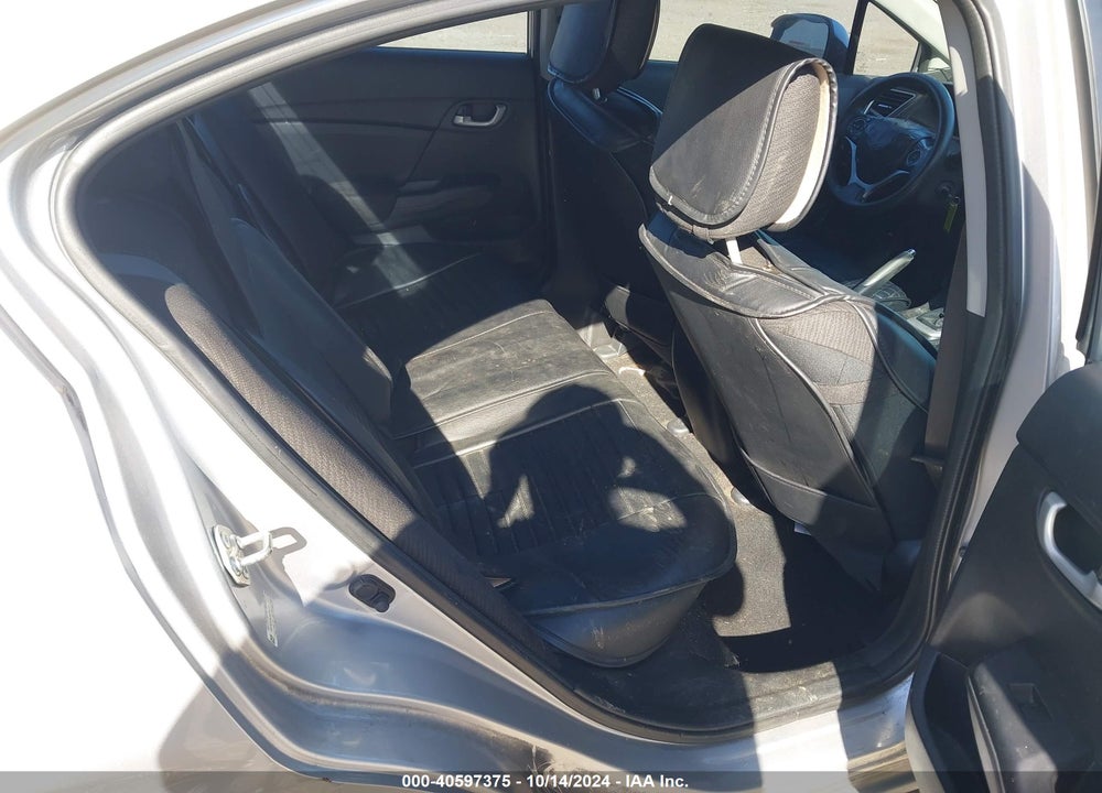 2013 HONDA CIVIC LX VIN: 19XFB2E58DE008560
