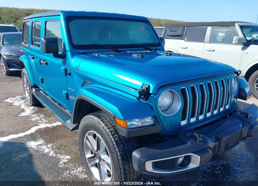 2019 ANGLER JEEP WR UNLIMITED SAHARA 4X4 VIN: 1C4HJXEG5KW659609