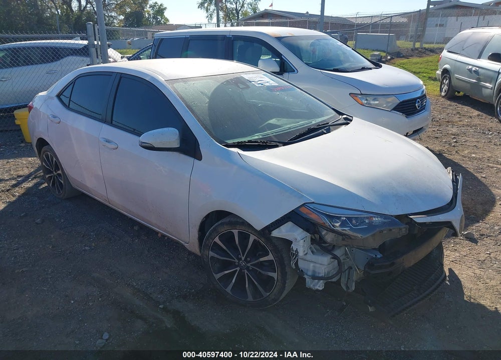 2019 TOYOTA COROLLA SE VIN: 5YFBURHE5KP885242