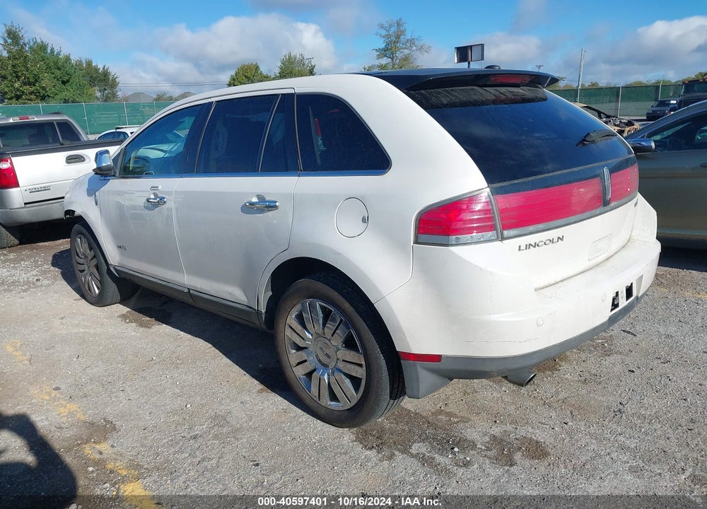 2009 LINCOLN MKX VIN: 2LMDU68C19BJ01602