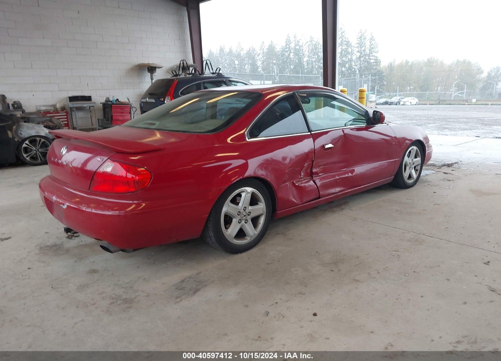 2001 ACURA CL 3.2 TYPE S VIN: 19UYA42601A027561