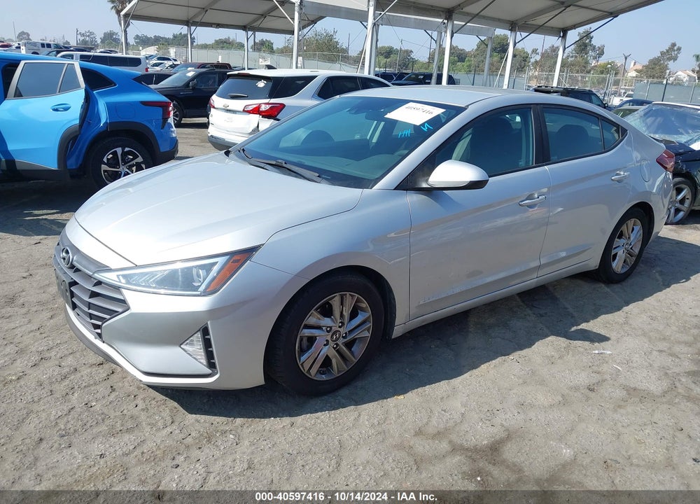 2019 HYUNDAI ELANTRA SEL VIN: 5NPD84LF3KH446876