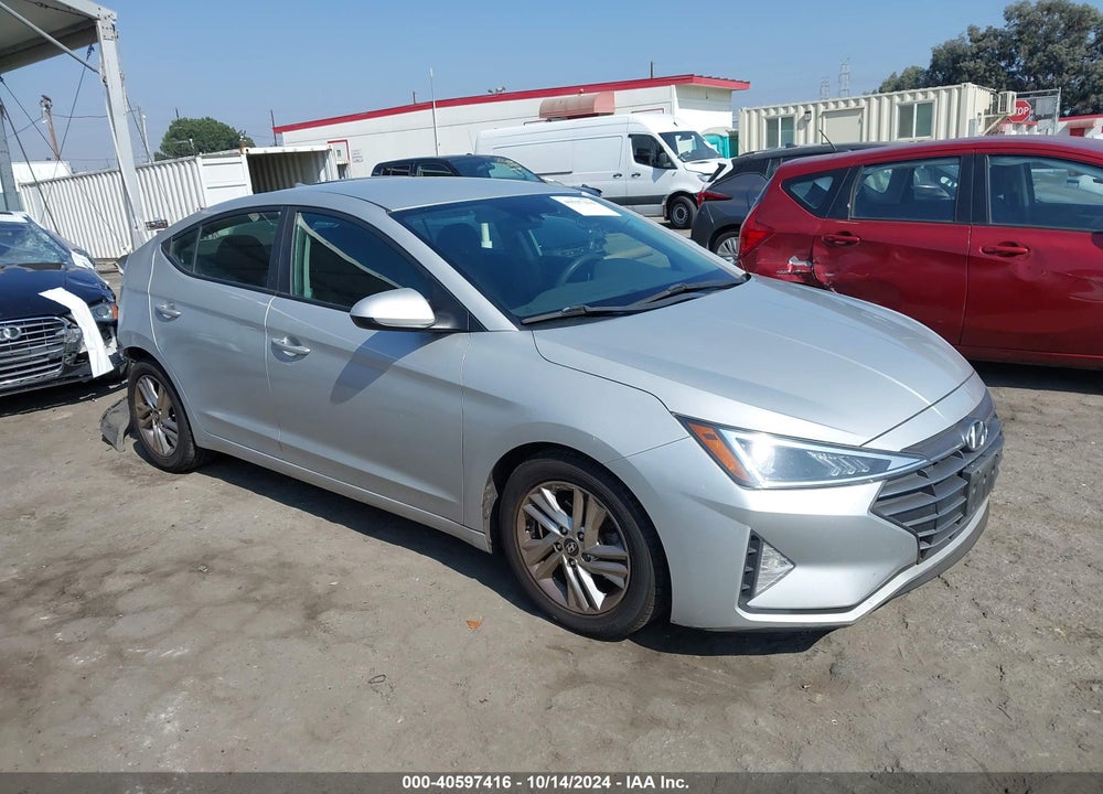 2019 HYUNDAI ELANTRA SEL VIN: 5NPD84LF3KH446876