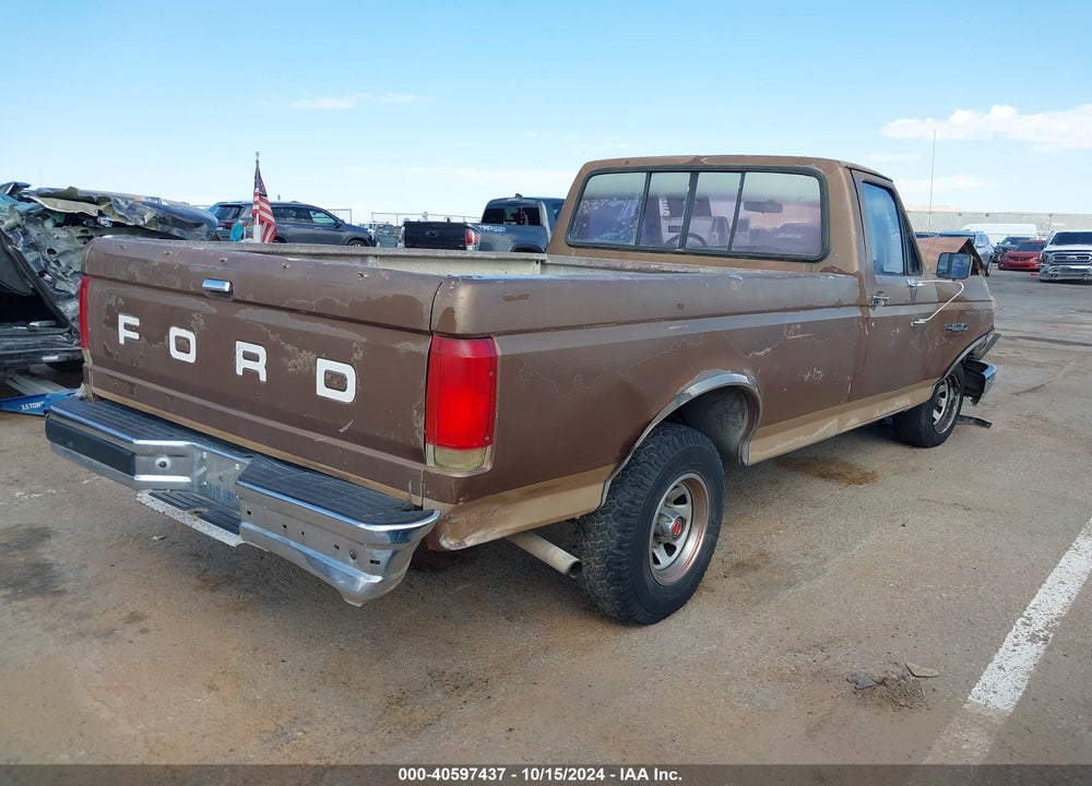 1989 FORD F150 VIN: 1FTEF15Y1KPA58119