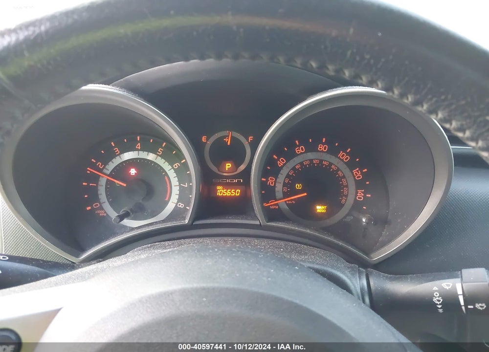2012 SCION TC VIN: JTKJF5C79C3022745