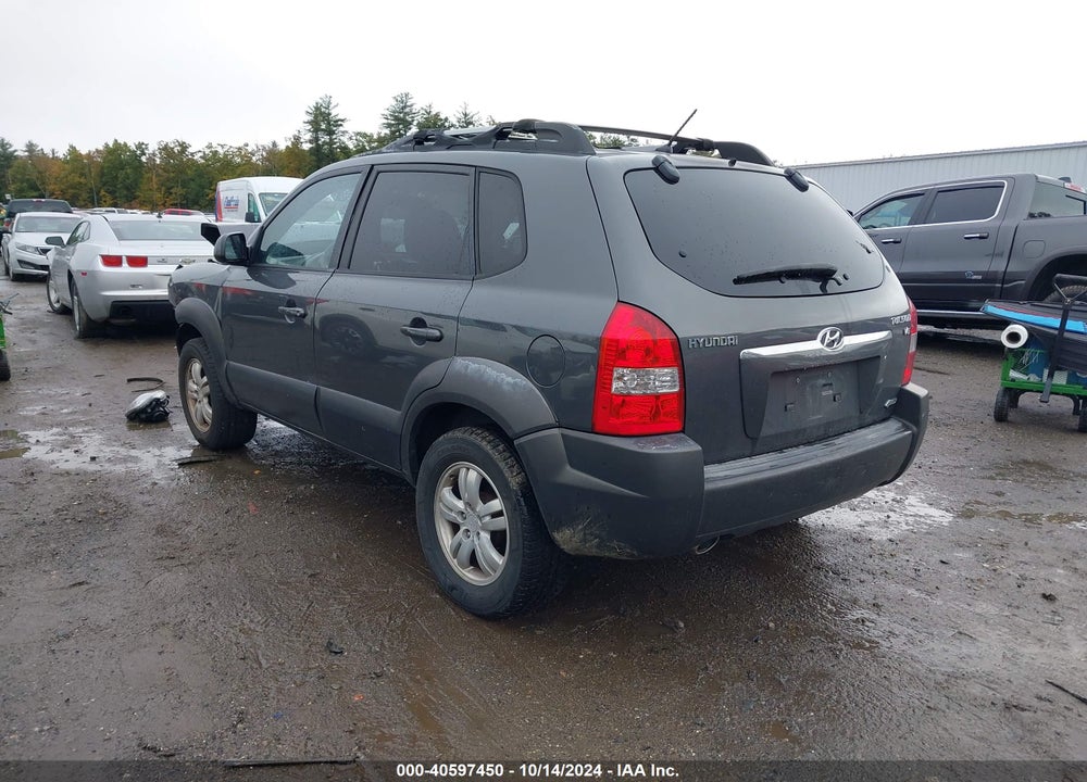 2007 HYUNDAI TUCSON LIMITED/SE VIN: KM8JN72D47U615356