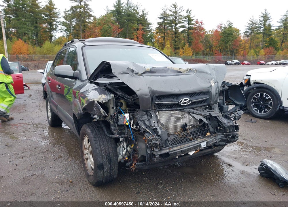 2007 HYUNDAI TUCSON LIMITED/SE VIN: KM8JN72D47U615356