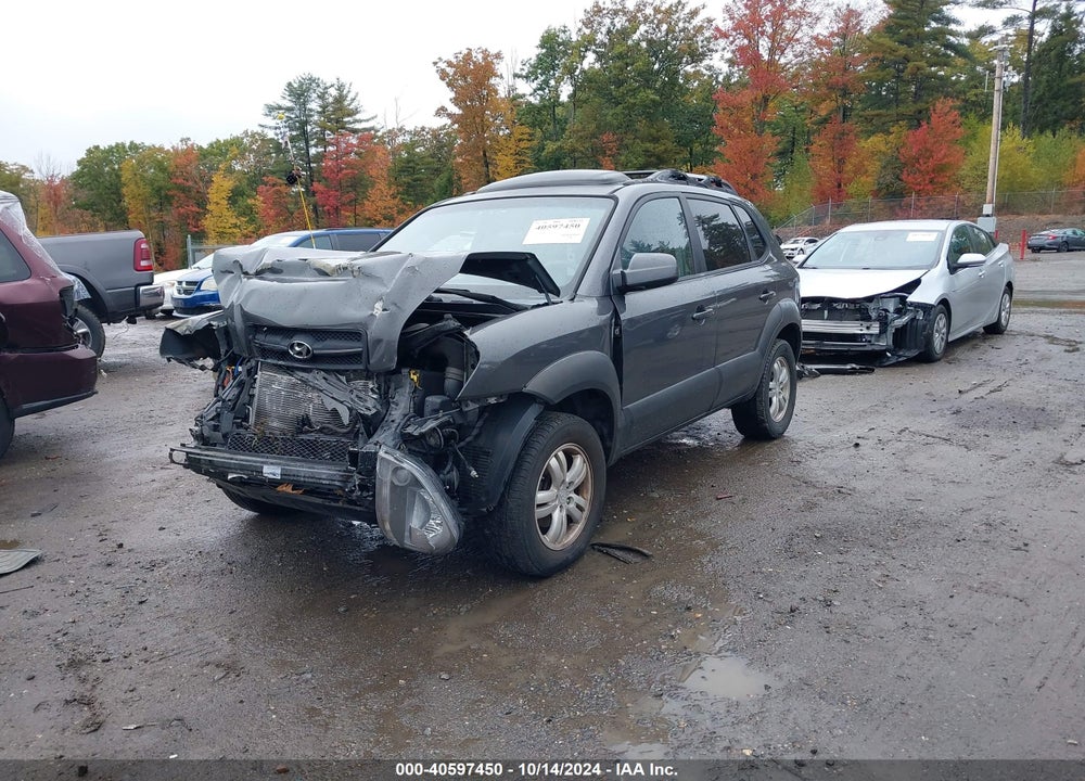2007 HYUNDAI TUCSON LIMITED/SE VIN: KM8JN72D47U615356