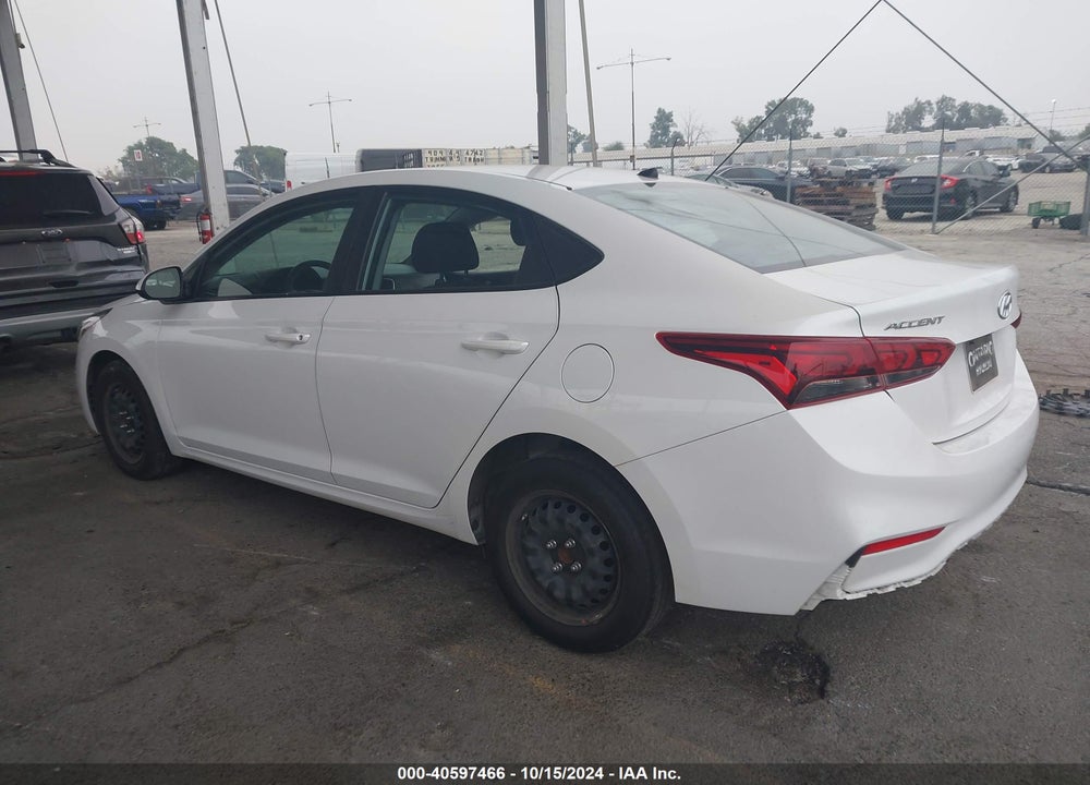 2022 HYUNDAI ACCENT SE VIN: 3KPC24A60NE165546