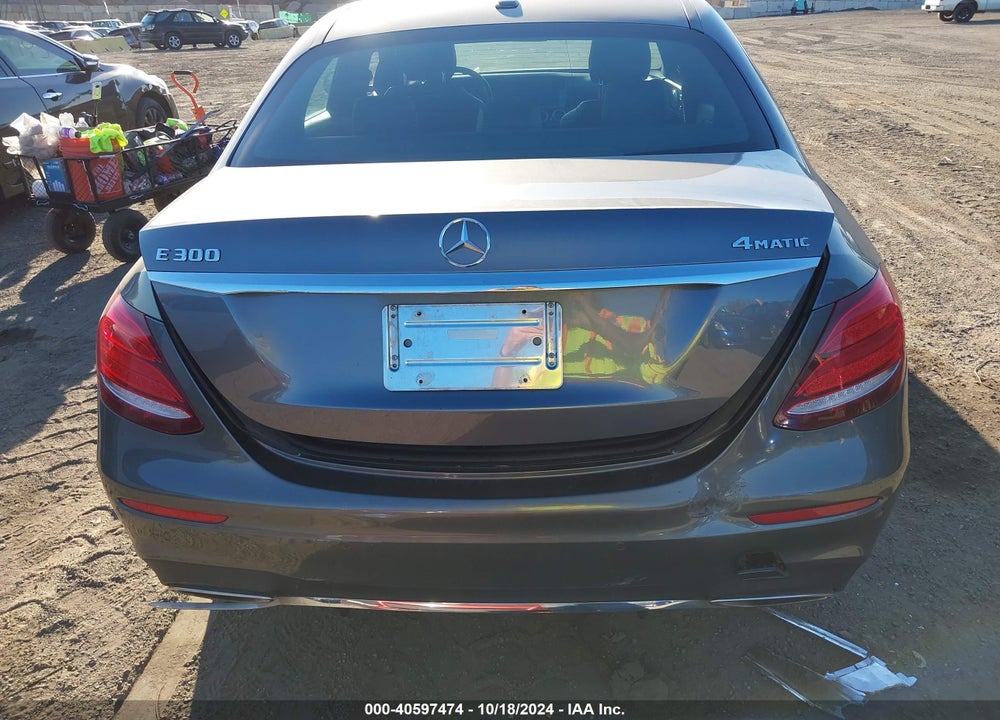 2019 MERCEDES-BENZ E 300 4MATIC VIN: WDDZF4KB0KA512713