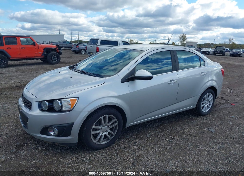 2013 CHEVROLET SONIC LT AUTO VIN: 1G1JC5SH4D4151250