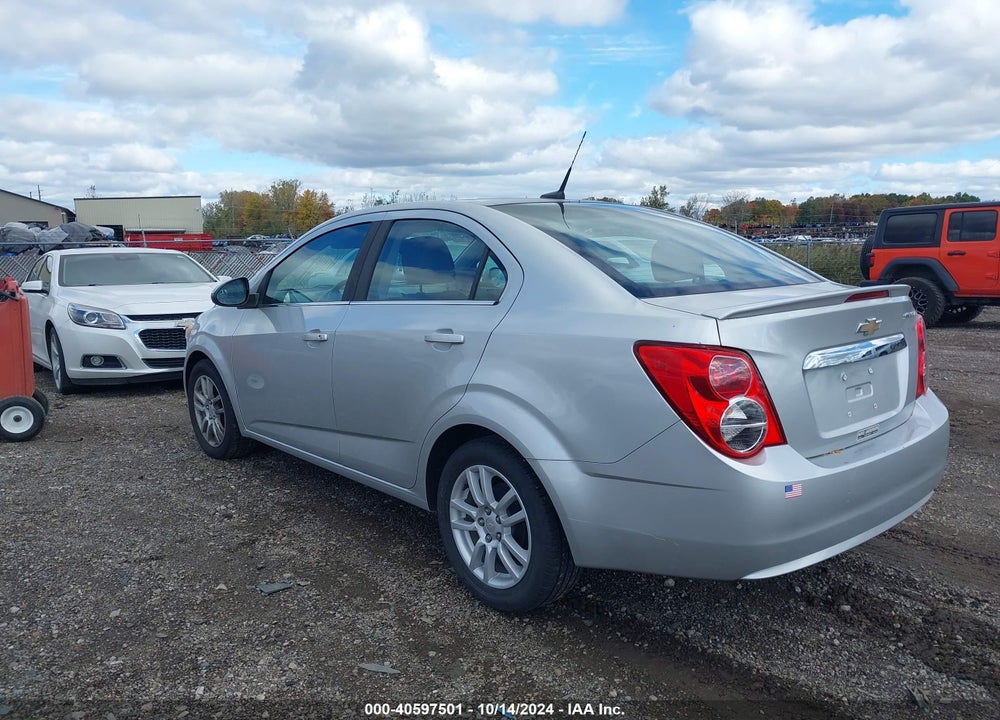 2013 CHEVROLET SONIC LT AUTO VIN: 1G1JC5SH4D4151250