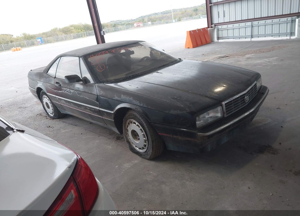 1991 CADILLAC ALLANTE CV/HT VIN: 1G6VR3384MU100201