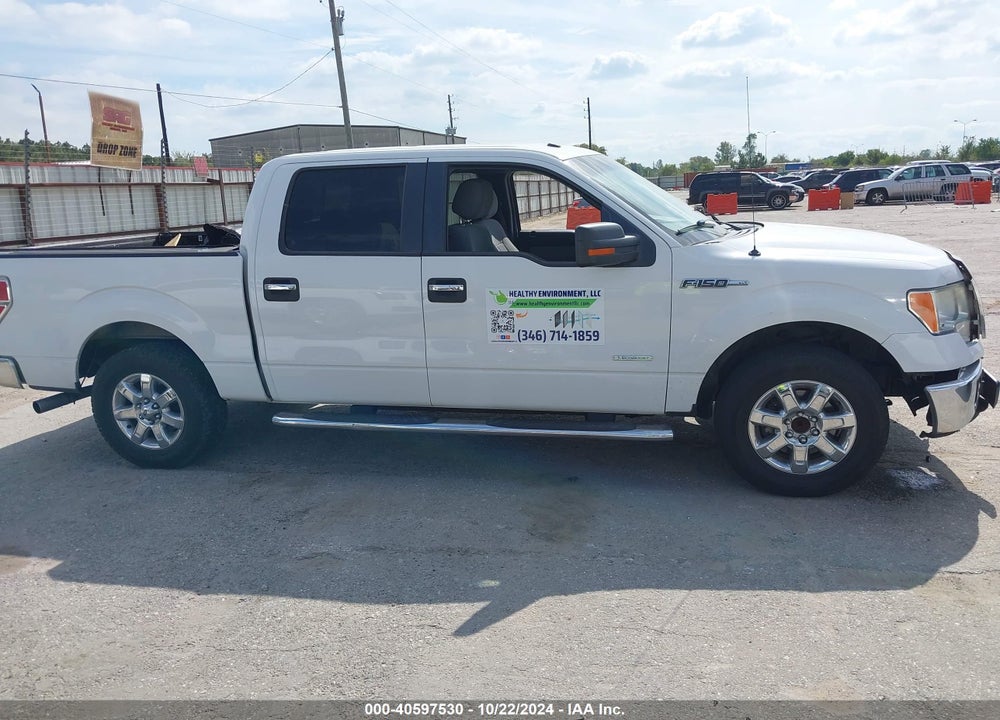 2013 FORD F-150 XLT VIN: 1FTFW1CT3DFD40296