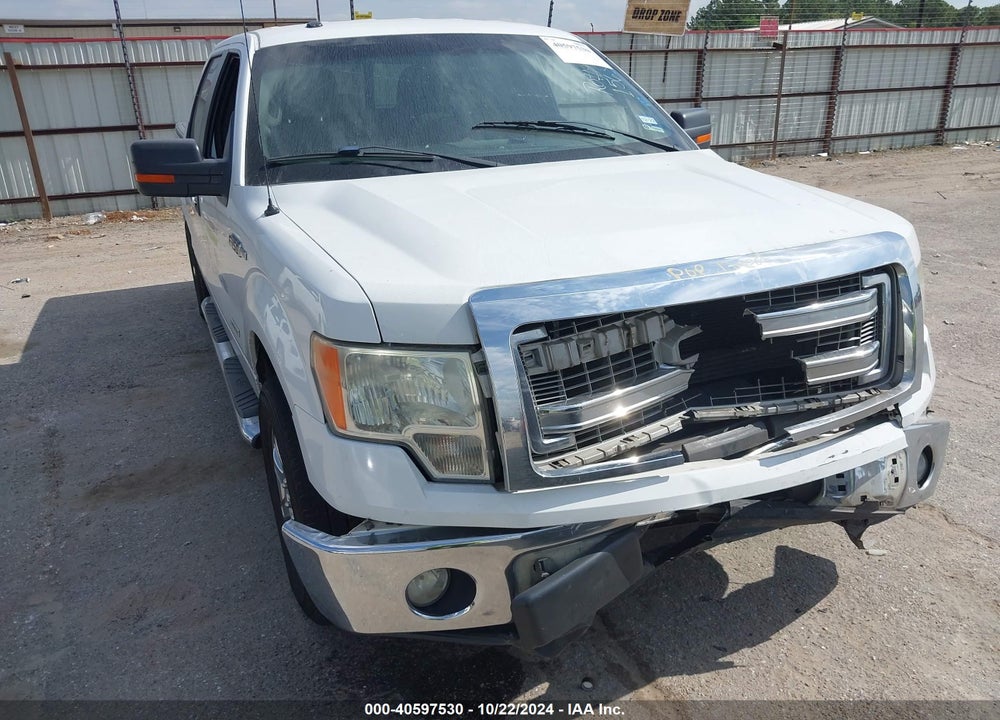 2013 FORD F-150 XLT VIN: 1FTFW1CT3DFD40296