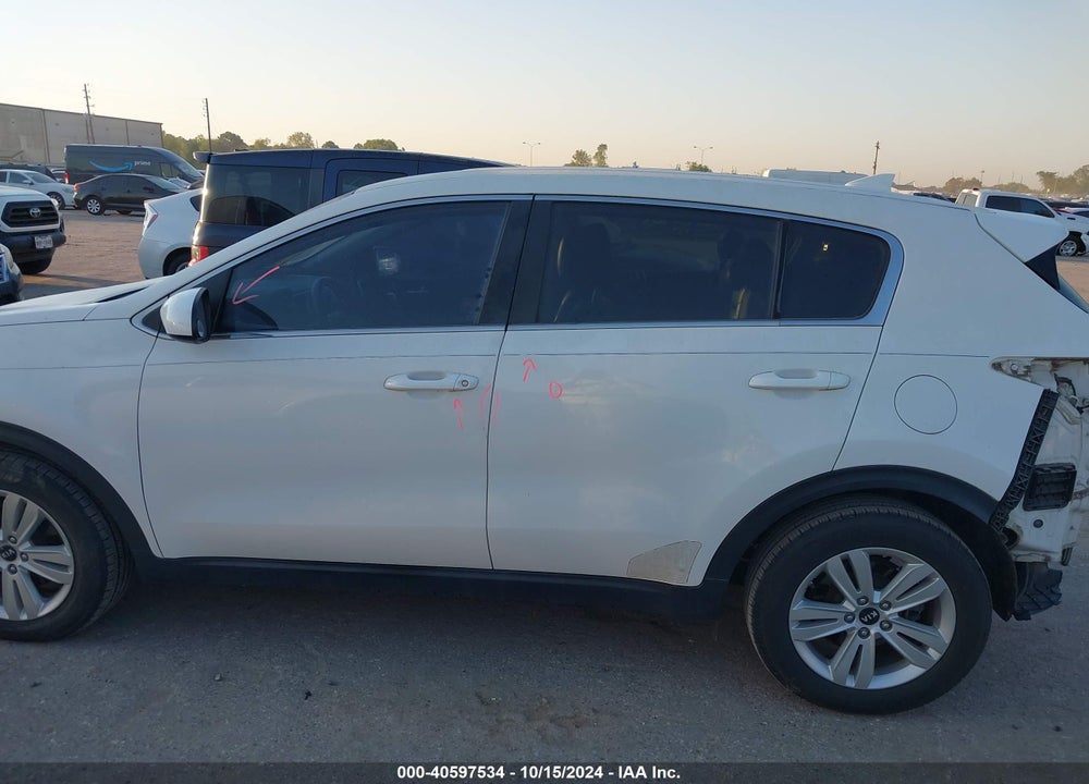 2017 KIA SPORTAGE LX VIN: KNDPM3ACXH7053983