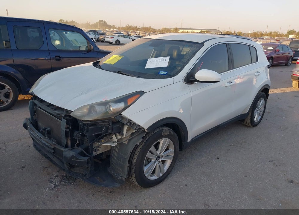 2017 KIA SPORTAGE LX VIN: KNDPM3ACXH7053983