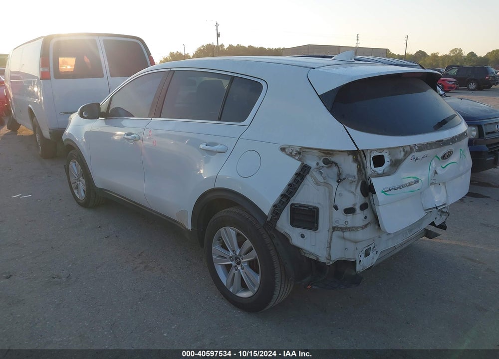 2017 KIA SPORTAGE LX VIN: KNDPM3ACXH7053983