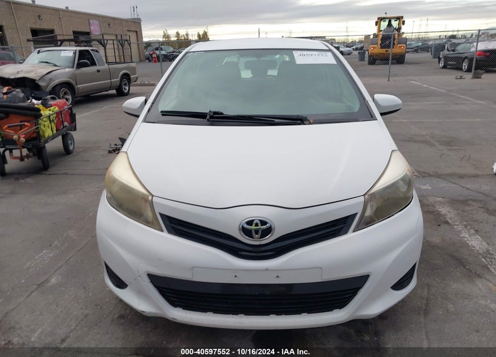 2012 TOYOTA YARIS LE VIN: JTDKTUD34CD523739