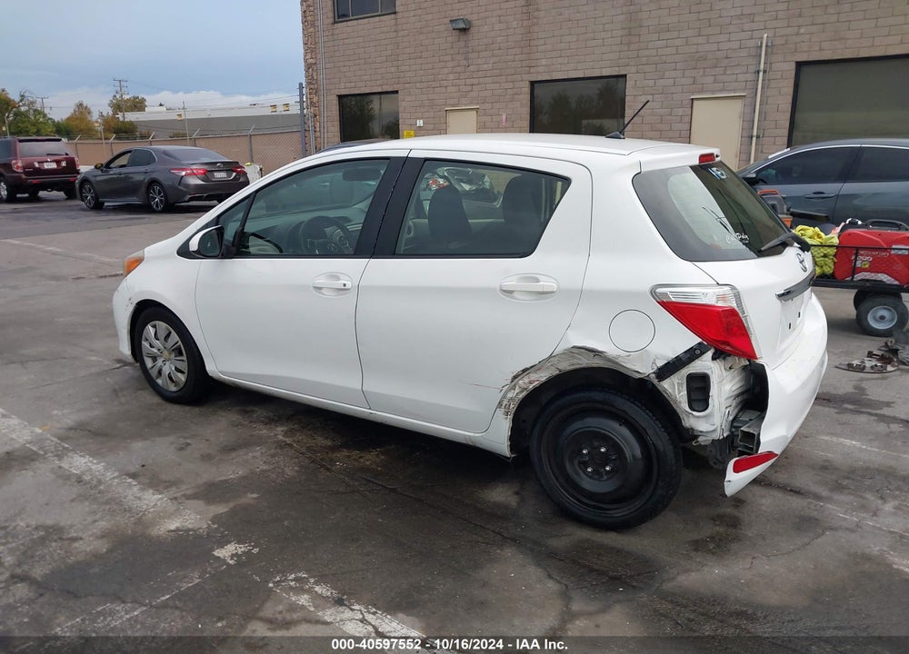 2012 TOYOTA YARIS LE VIN: JTDKTUD34CD523739