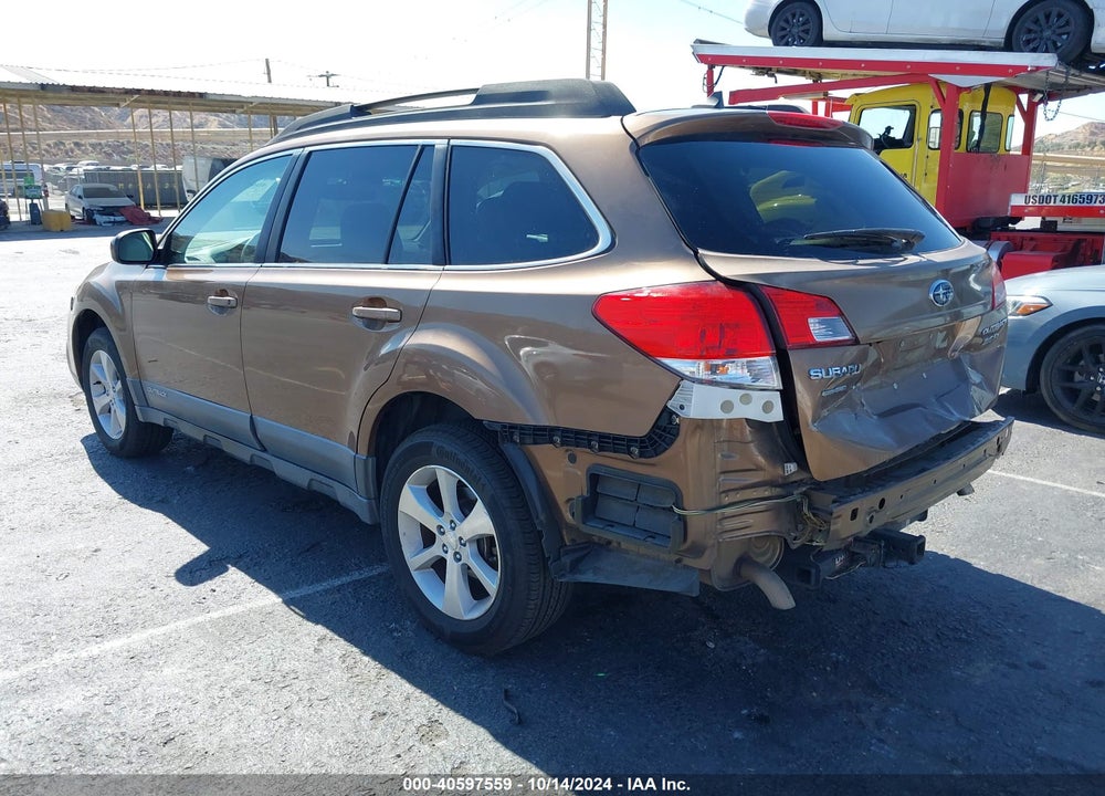 2013 SUBARU OUTBACK 3.6R LIMITED VIN: 4S4BRDKCXD2231216