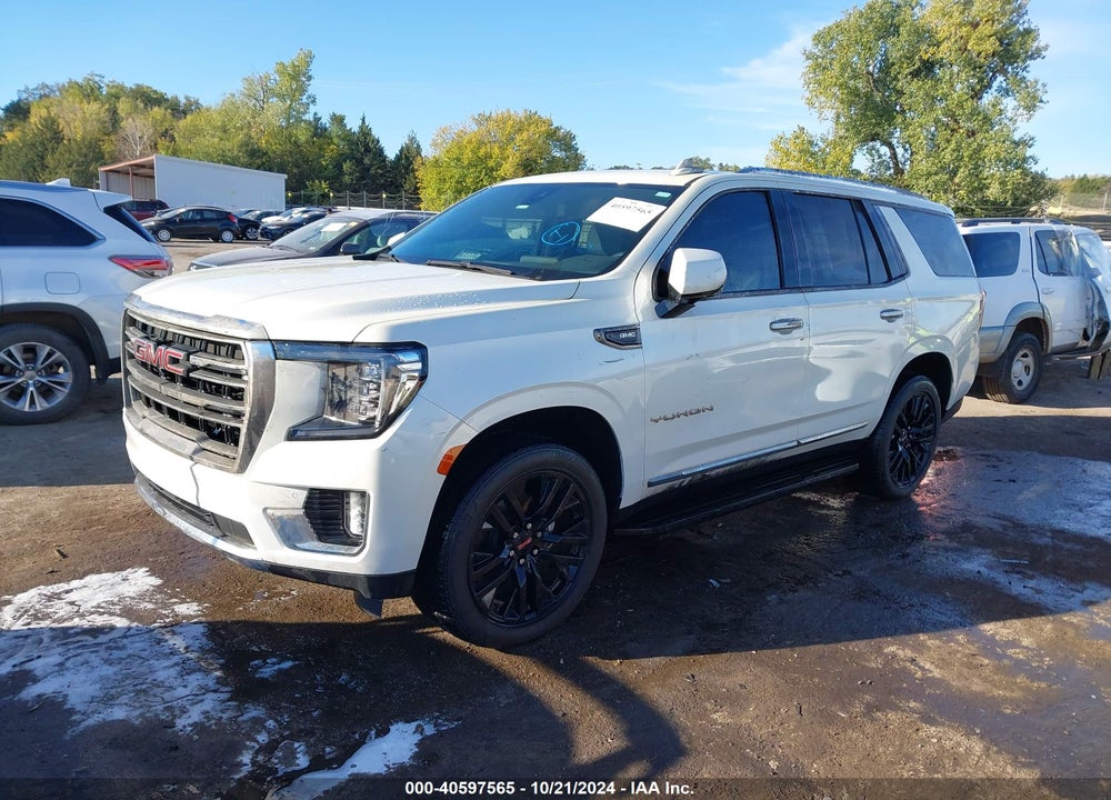 2021 GMC YUKON 4WD SLT VIN: 1GKS2BKD1MR442595
