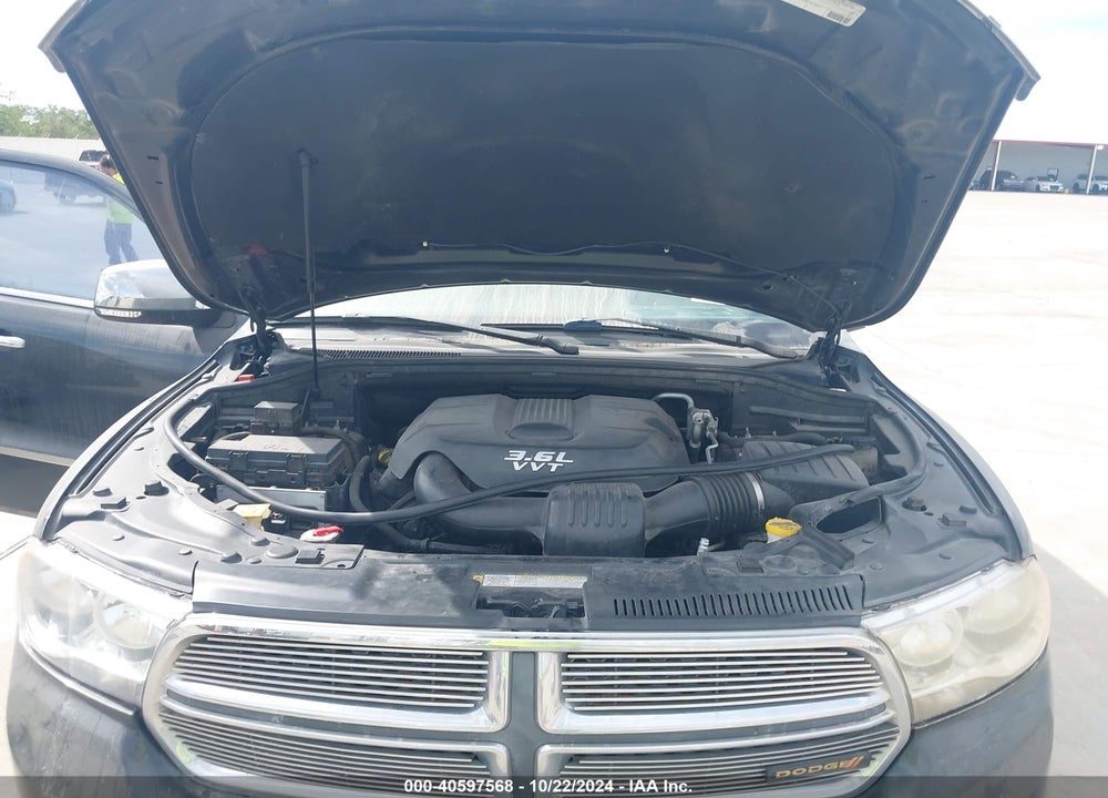 2012 DODGE DURANGO SXT VIN: 1C4RDHAG0CC126691
