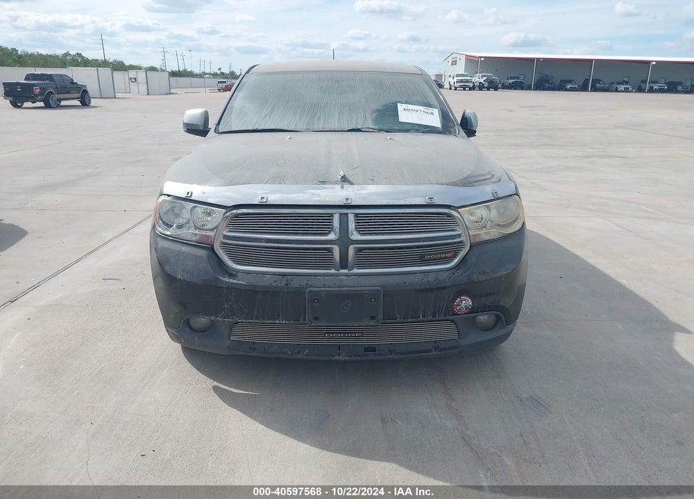 2012 DODGE DURANGO SXT VIN: 1C4RDHAG0CC126691