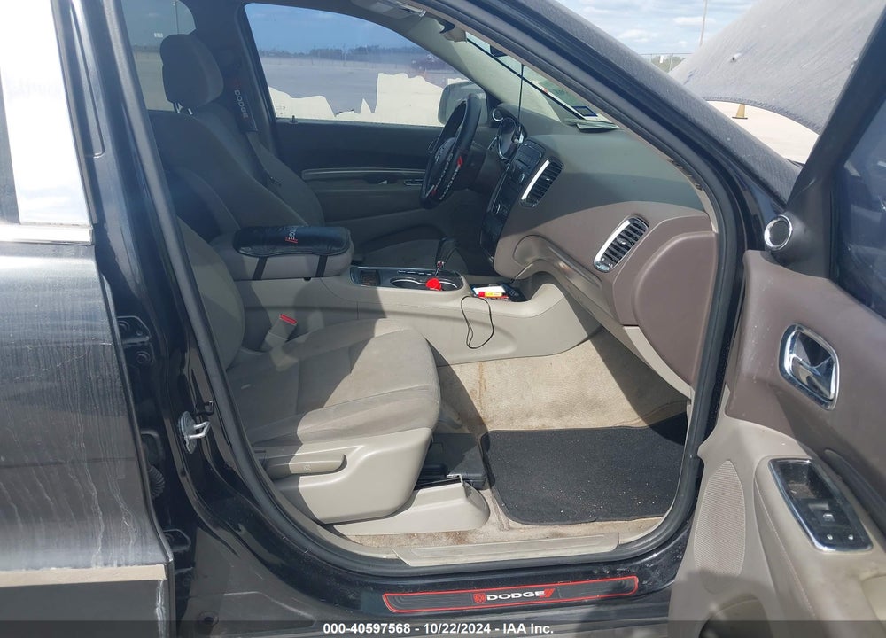 2012 DODGE DURANGO SXT VIN: 1C4RDHAG0CC126691