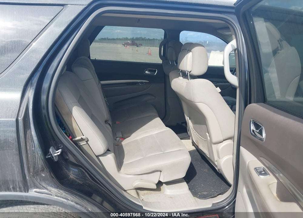 2012 DODGE DURANGO SXT VIN: 1C4RDHAG0CC126691