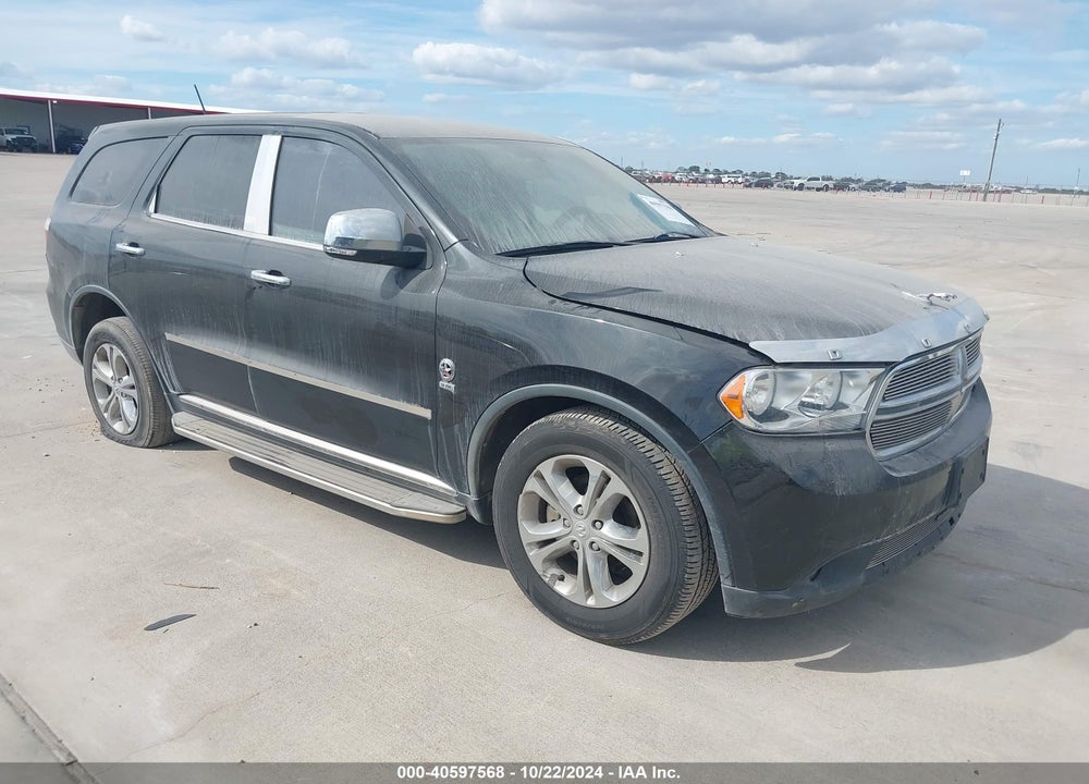 2012 DODGE DURANGO SXT VIN: 1C4RDHAG0CC126691