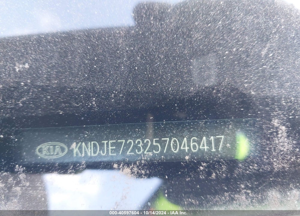 2005 KIA SPORTAGE EX V6/LX V6 VIN: KNDJE723257046417