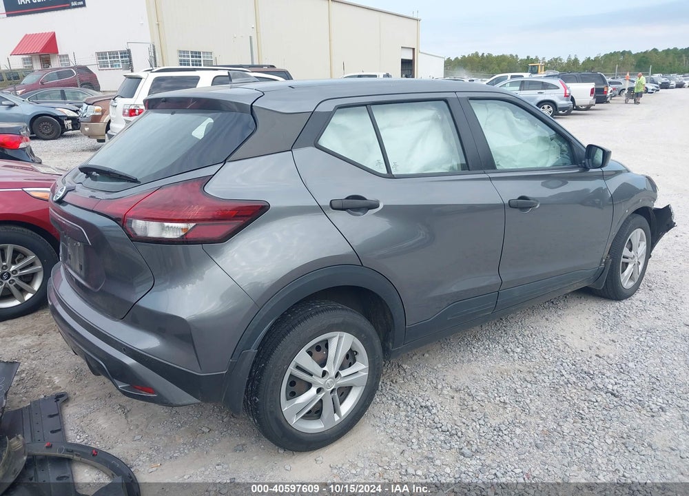 2021 NISSAN KICKS S XTRONIC CVT VIN: 3N1CP5BV2ML552724