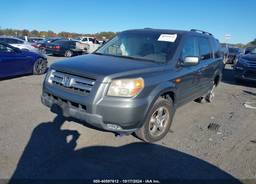 2008 HONDA PILOT SE VIN: 5FNYF18388B044623