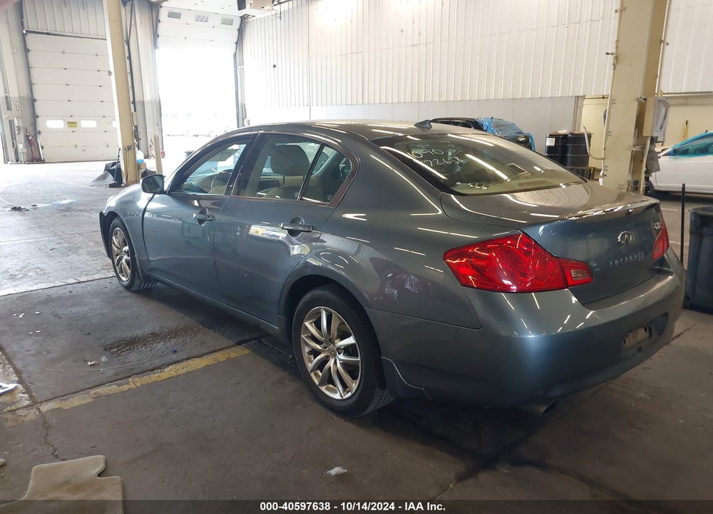 2009 INFINITI G37X VIN: JNKCV61F49M353396